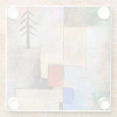 ポールクレスモールファイア写真 ガラスコースター (裏面)