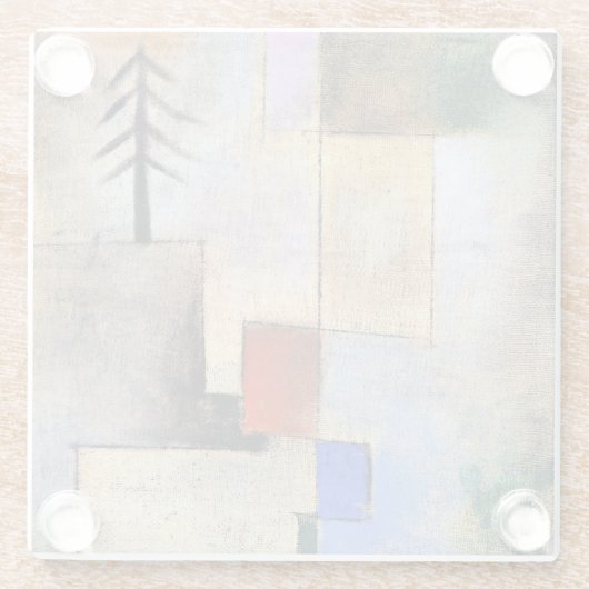 ポールクレスモールファイア写真 ガラスコースター (裏面)