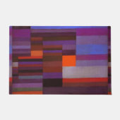 ポールクレファイアーインザ夕べ抽象芸術ファインアート ドアマット (正面)