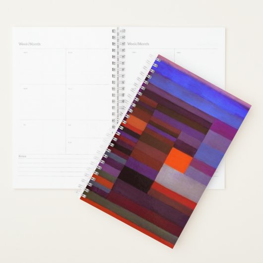 ポールクレファイアーインザ夕べ抽象芸術ファインアート プランナー手帳 (ディスプレー)