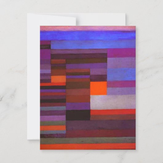 ポールクレファイア夕べ招待状 招待状 (正面)