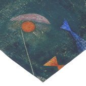 ポールクレフィッシュ魔法抽象芸術絵画のグラフィックアート ショートテーブルランナー (コーナー)