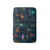 ポールクレフィッシュ魔法抽象芸術絵画のグラフィックアート バスマット (正面縦)