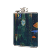 ポールクレフィッシュ魔法抽象芸術絵画のグラフィックアート フラスク (左)