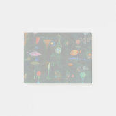 ポールクレフィッシュ魔法抽象芸術絵画のグラフィックアート ポストイット (正面)