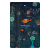 ポールクレフィッシュ魔法抽象芸術絵画のグラフィックアート ミニクリップボード (裏面)