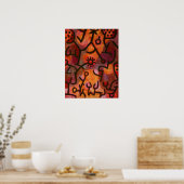 ポールクレフローラディロッシアポスター ポスター (キッチン)