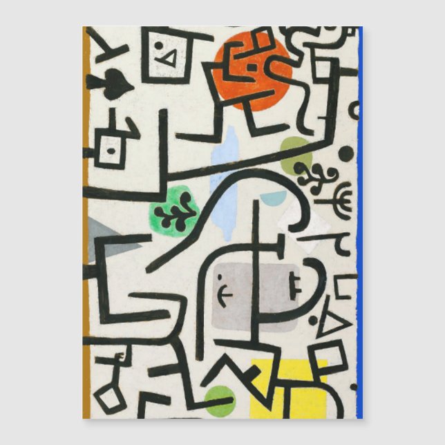 ポールクレリッチハーバー抽象芸術表現主義 (正面)