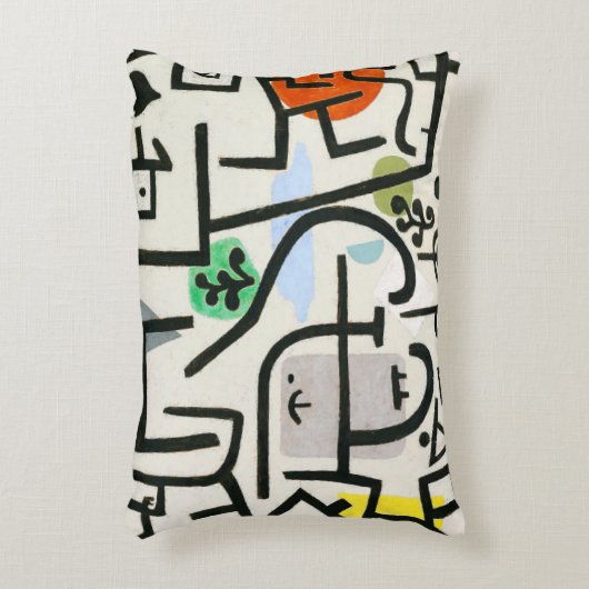 ポールクレリッチハーバー抽象芸術表現主義 アクセントクッション (正面(垂直))