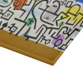 ポールクレリッチハーバー抽象芸術表現主義 カッティングボード (角)