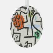 ポールクレリッチハーバー抽象芸術表現主義 ガラスオーナメント (正面右)