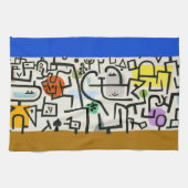 ポールクレリッチハーバー抽象芸術表現主義 キッチンタオル (横)