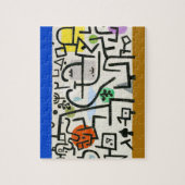 ポールクレリッチハーバー抽象芸術表現主義 ジグソーパズル (縦)