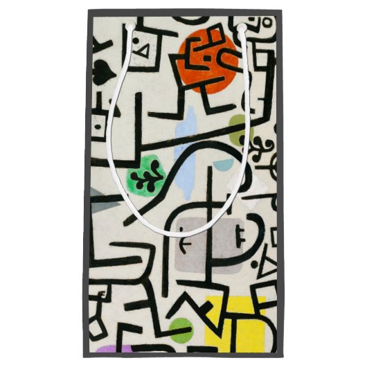 ポールクレリッチハーバー抽象芸術表現主義 スモールペーパーバッグ (正面)