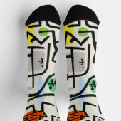 ポールクレリッチハーバー抽象芸術表現主義 ソックス (上部)