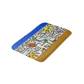 ポールクレリッチハーバー抽象芸術表現主義 バスマット (アングル)