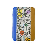 ポールクレリッチハーバー抽象芸術表現主義 バスマット (正面縦)