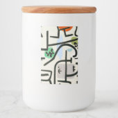 ポールクレリッチハーバー抽象芸術表現主義 フードラベル (正面)