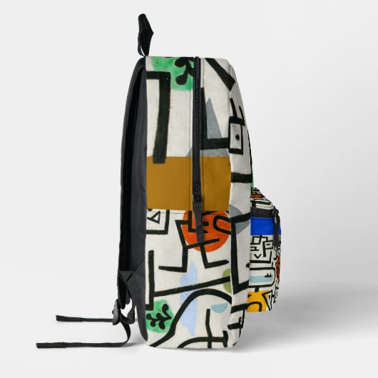 ポールクレリッチハーバー抽象芸術表現主義 プリントバックパック (左)