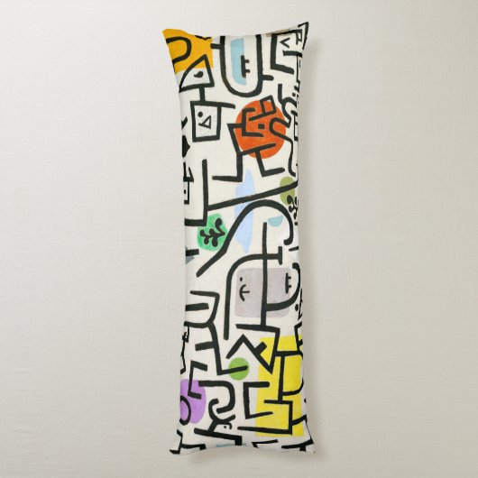 ポールクレリッチハーバー抽象芸術表現主義 ボディピロー (裏面 (縦))