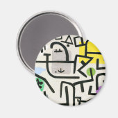 ポールクレリッチハーバー抽象芸術表現主義 マグネット (正面/裏面)