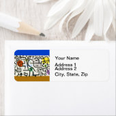 ポールクレリッチハーバー抽象芸術表現主義 ラベル (インサイチュ)