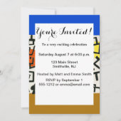 ポールクレリッチハーバー抽象芸術表現主義 招待状 (正面)