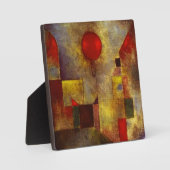 ポールクレレッドバルーンプラーク フォトプラーク (正面)