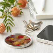 ポールクレレッドバルーン抽象芸術アーカラフルト キーホルダー (側面)