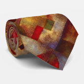 ポールクレレッドバルーン抽象芸術アーカラフルト ネクタイ (ロール)