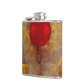 ポールクレレッドバルーン抽象芸術アーカラフルト フラスク (左)