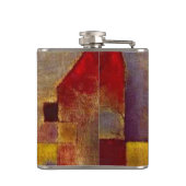 ポールクレレッドバルーン抽象芸術アーカラフルト フラスク (裏面)