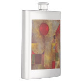 ポールクレレッドバルーン抽象芸術アーカラフルト フラスク (右)