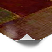 ポールクレレッドバルーン抽象芸術アーカラフルト ポスター (コーナー)