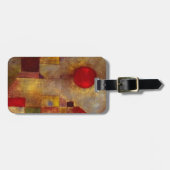 ポールクレレッドバルーン抽象芸術アーカラフルト ラゲッジタグ (正面横)