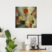 ポールクレレッドバルーン ポスター (ホームオフィス)