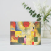 ポールクレレッドバルーン ポストカード (スタンド正面)