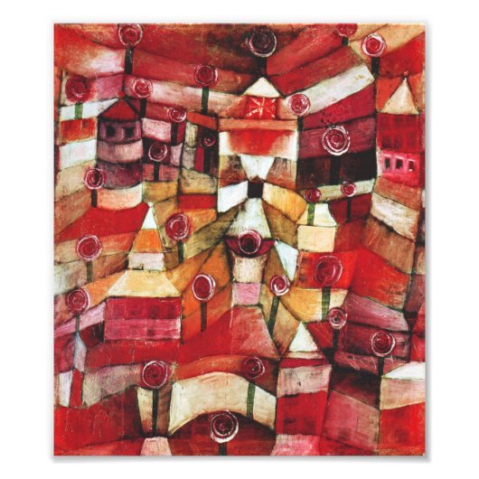 ポールクレーバラガーデンプリント フォトプリント (正面)