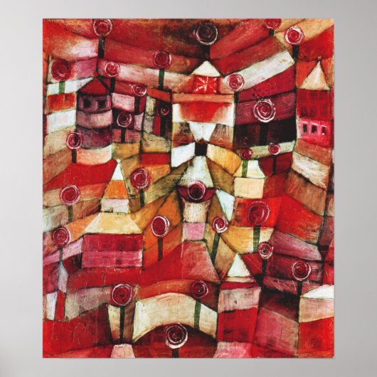 ポールクレーバラガーデンポスター ポスター (正面)