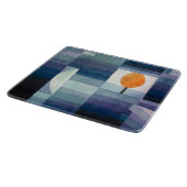 ポールクレー抽象芸術ツリーブルー絵画ズ カッティングボード (角)