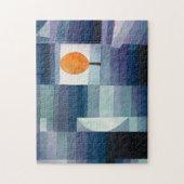 ポールクレー抽象芸術ツリーブルー絵画ズ ジグソーパズル (縦)