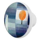 ポールクレー抽象芸術ツリーブルー絵画ズ セラミックノブ (右)