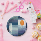 ポールクレー抽象芸術ツリーブルー絵画ズ ペーパープレート (パーティー)