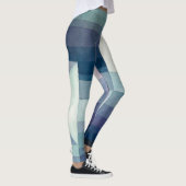 ポールクレー抽象芸術ツリーブルー絵画ズ レギンス (右)