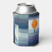 ポールクレー抽象芸術ツリーブルー絵画ズ 缶クーラー (缶裏面)