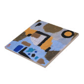 ポールクレー抽象芸術絵画ズモダンアート タイル (側面)