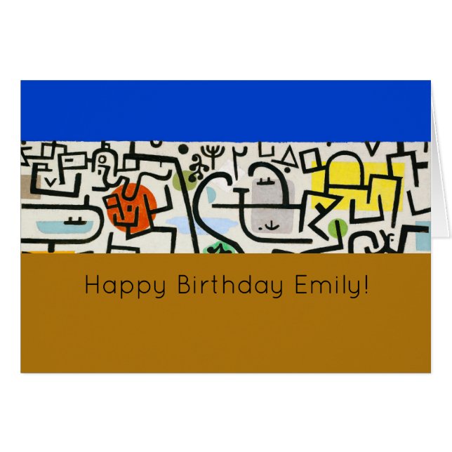 ポールクレー抽象芸術表現主義リッチハーバー (正面横)