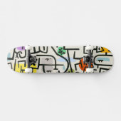 ポールクレー抽象芸術表現主義リッチハーバー スケートボード (横)