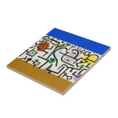 ポールクレー抽象芸術表現主義リッチハーバー タイル (側面)