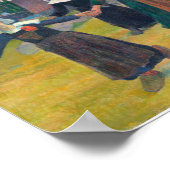 ポールゴーギンブレトンガールズ踊り ポスター (角)